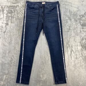 Levi's Men's Skinny Jeans Size 34 Blue Dark Wash